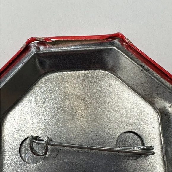 Vintage STOP WAR! Pinback Button 2.25”-Anti-War Peace Protest Political - Picture 5 of 5